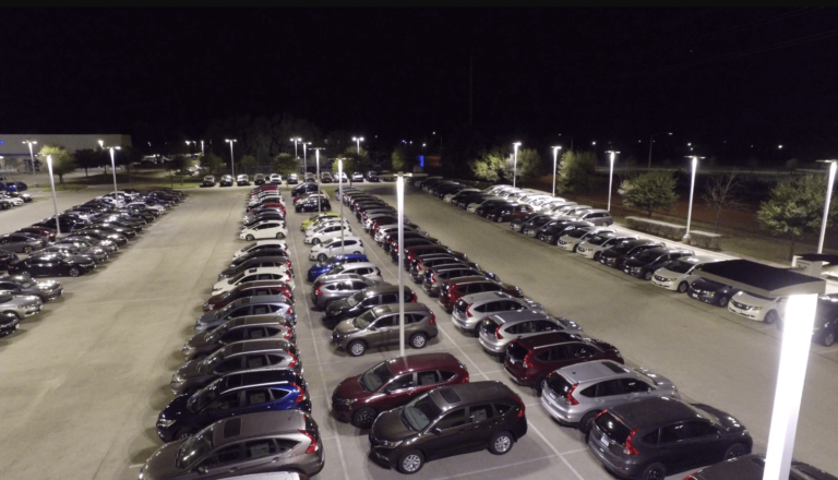 Energywise LED Area Lights Best Solution for Parking Lot Lighting Needs