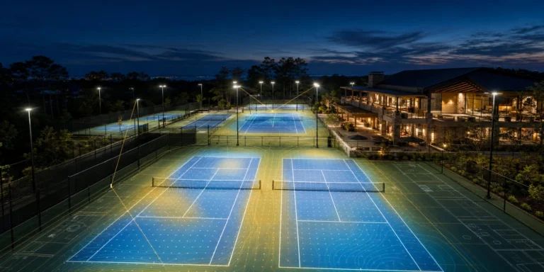 Court Lighting Photometric Study