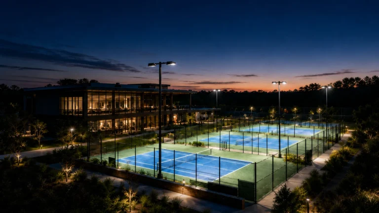 racquet sports facility lighting