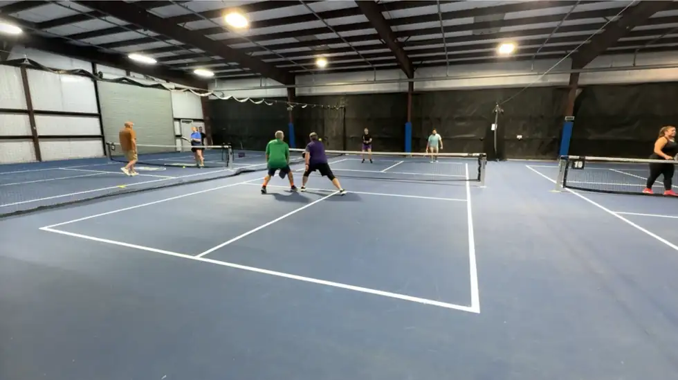 Indoor racquet sports